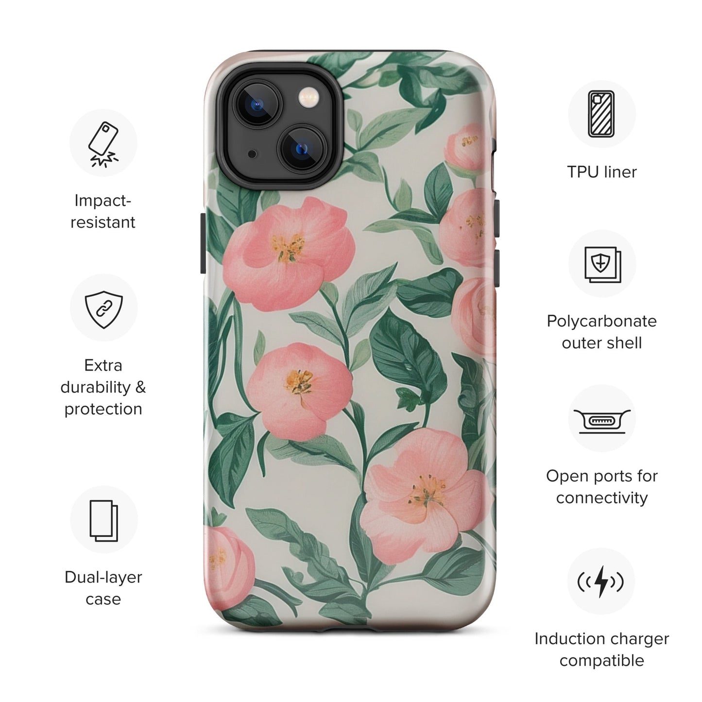 Tough Case for iPhone® - Whimsical Design