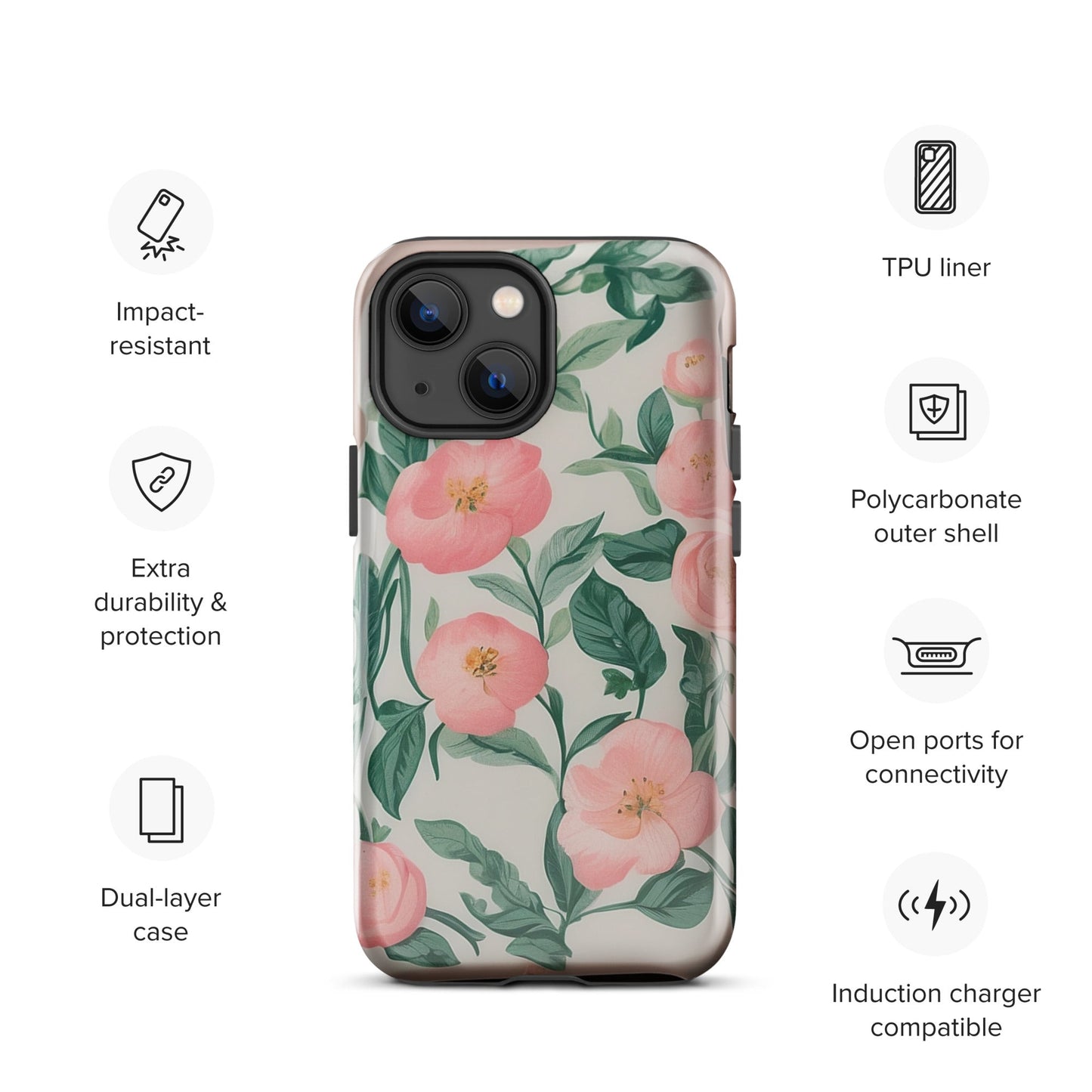 Tough Case for iPhone® - Whimsical Design