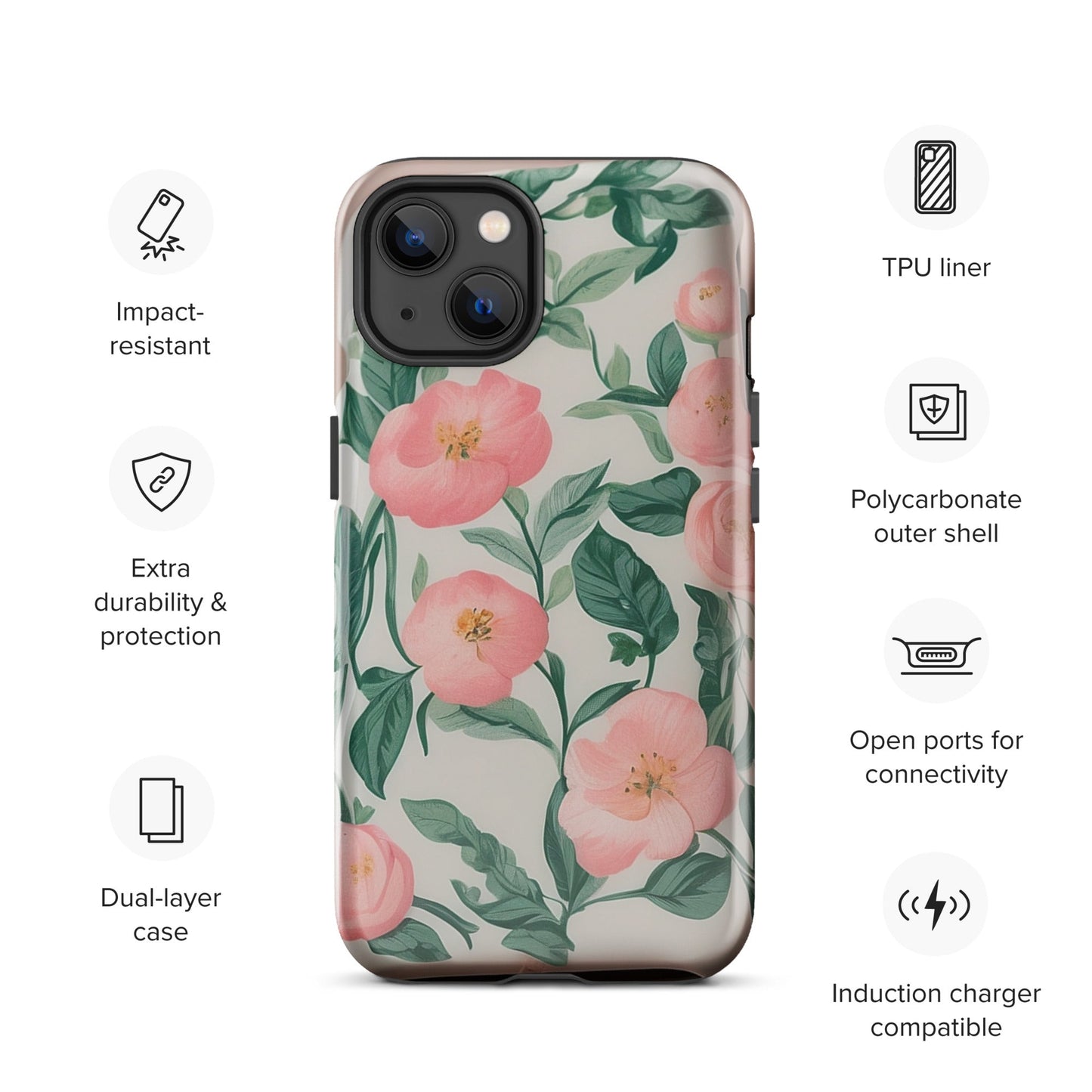 Tough Case for iPhone® - Whimsical Design