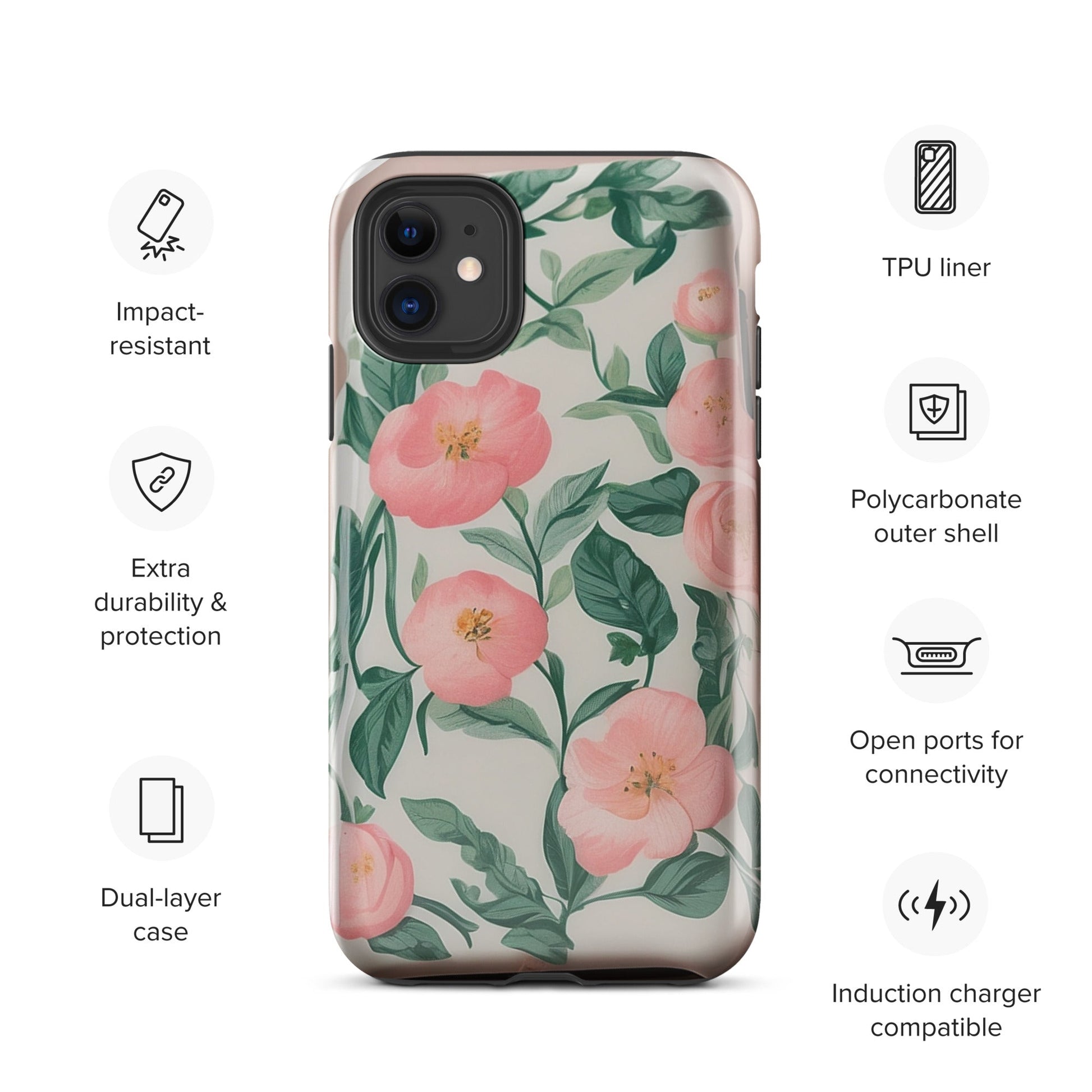 Tough Case for iPhone® - Whimsical Design